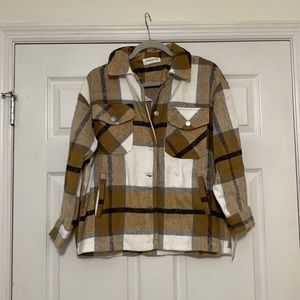 Plaid shacket